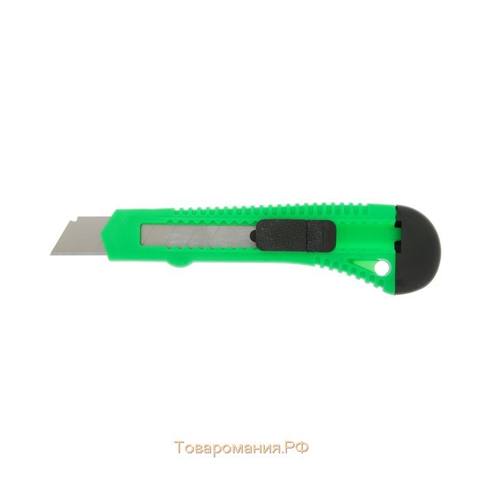 Нож универсальный ТУНДРА, пластиковый корпус, 18 мм