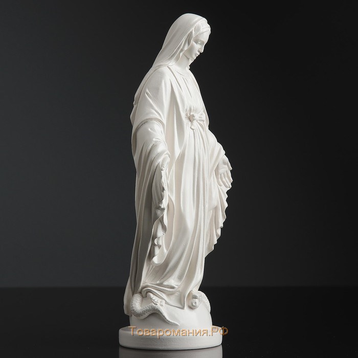 Фигура "Дева Мария" белая 23см