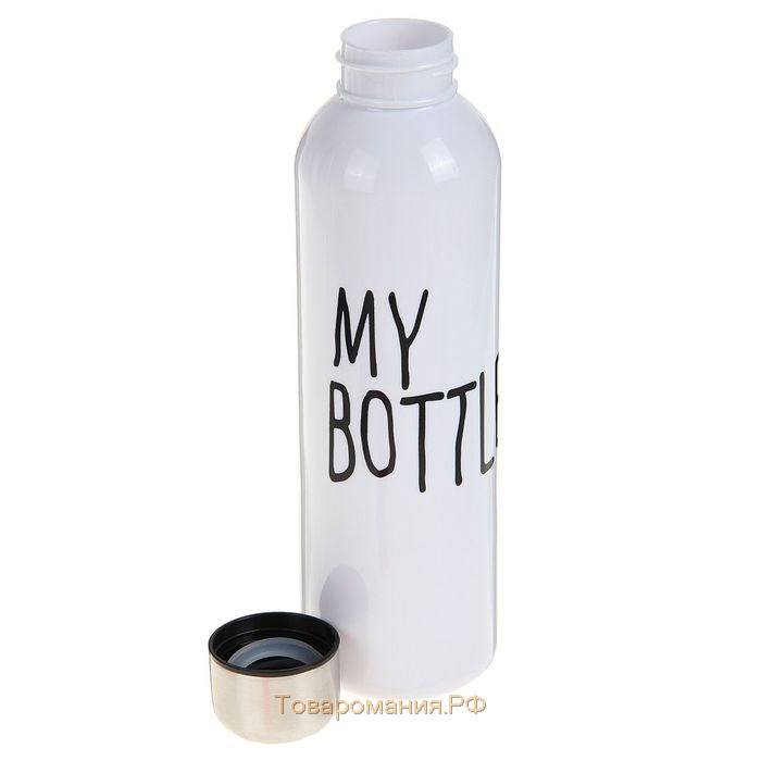 Бутылка для воды My bottle 500 мл, 21.5 х 6.5 см, микс