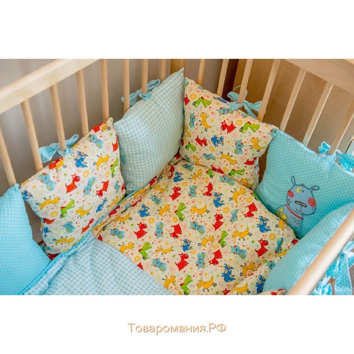 Кроватка детская Polini kids Simple 101, цвет натуральный