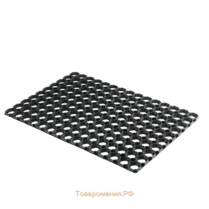 Коврик ячеистый грязесборный, 40×60×1,2 см, цвет чёрный