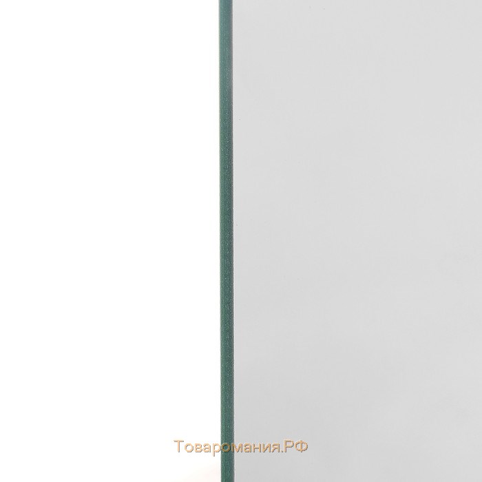 Зеркало «Орнамент», с пескоструйной графикой и фьюзингом, настенное, с полочкой, 50×62 см