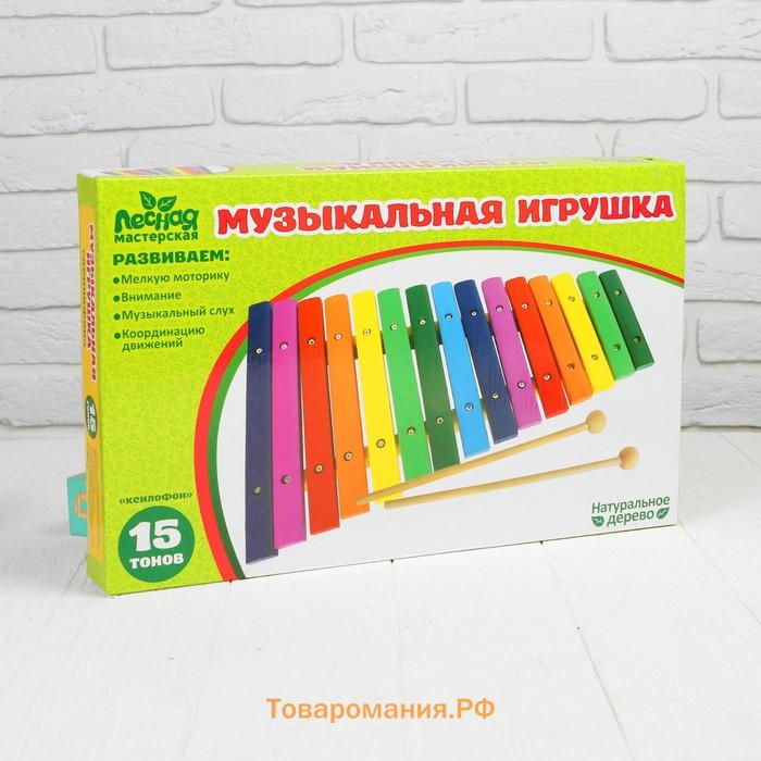 Игрушка музыкальная Ксилофон, 15 тонов