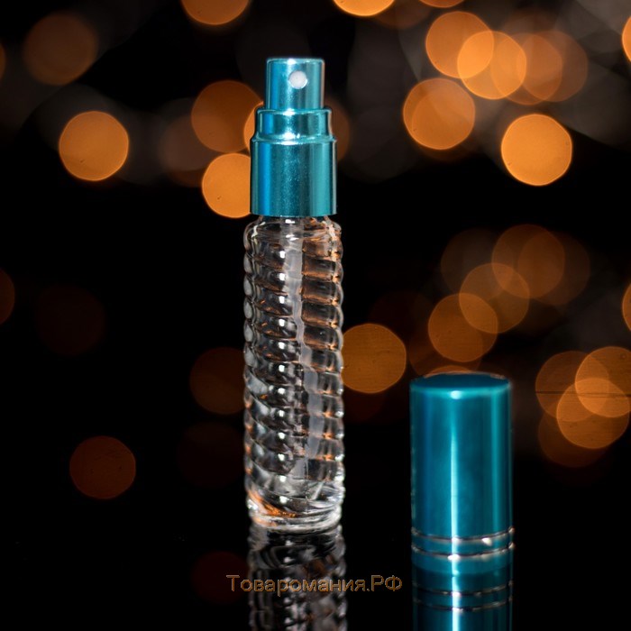 Флакон стеклянный для парфюма «Плетение», с распылителем, 5 мл, цвет МИКС