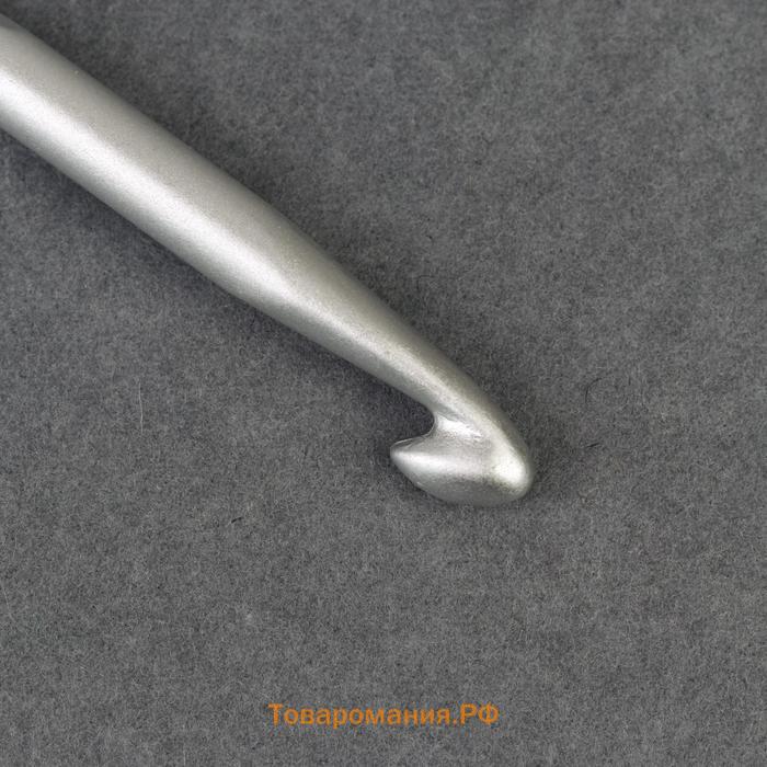 Крючок для вязания, с тефлоновым покрытием, d = 7 мм, 15 см