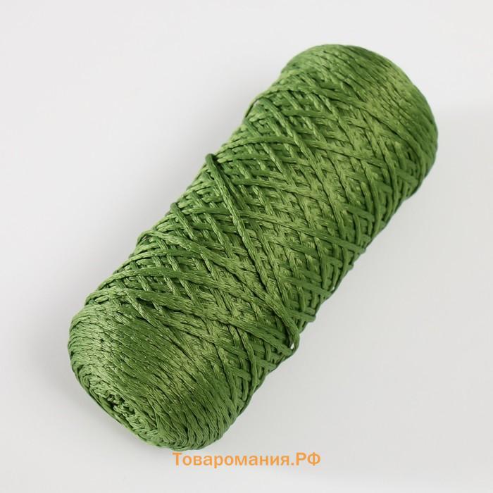 Шнур для вязания 100% полиэфир 1мм 200м/75±10гр (23-хаки)