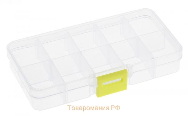 Органайзер для хранения RICCO, пластик, 10 ячеек, 13×7×2,5 см