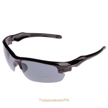 Очки солнцезащитные спортивные "Мастер К", поляризационные, 4.5 х 14 см
