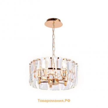 Люстра Ambrella light Traditional, 5x40Вт E14, цвет золото