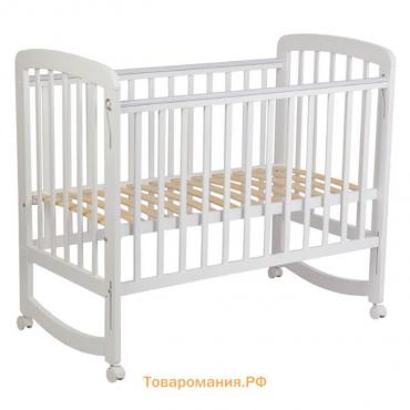 Кроватка детская Polini kids Simple 304, цвет белый