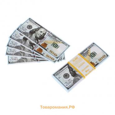 Пачка купюр 100 $, микс